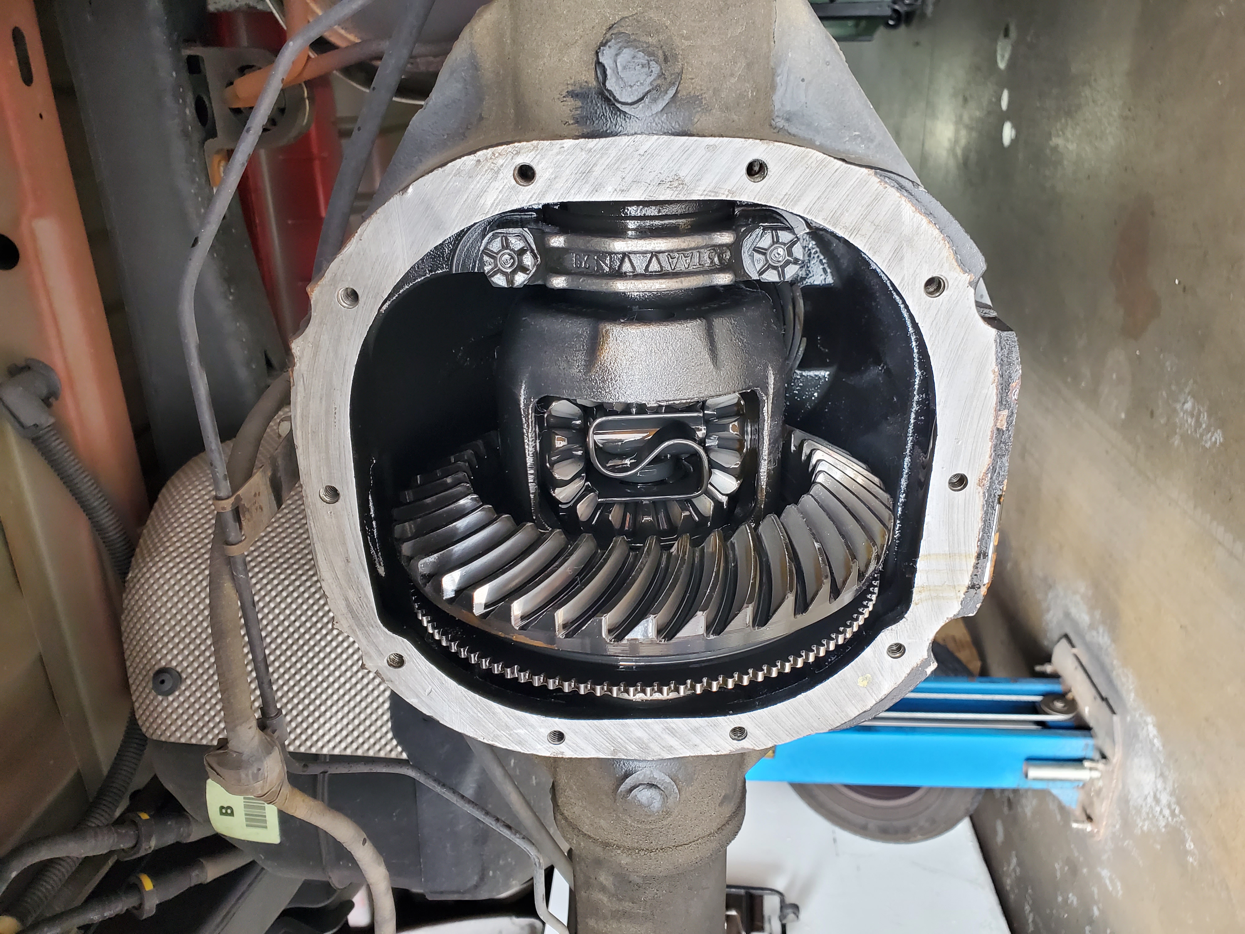 Ford F-150 rear differential service in Corona, CA